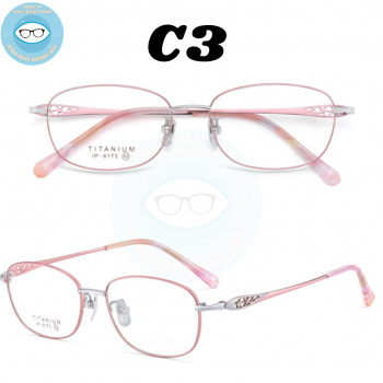 Gọng kính kim loại mã 6193